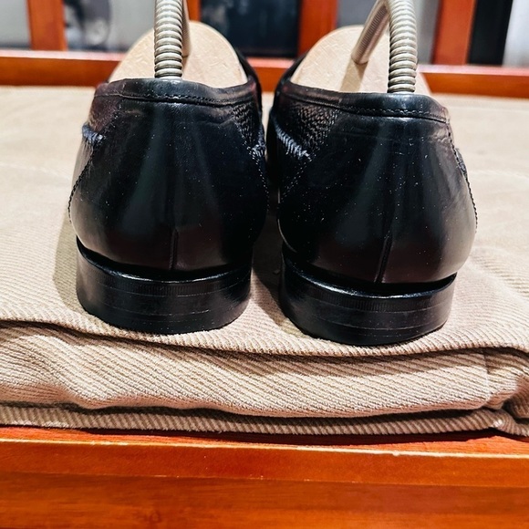 Johnston & Murphy Croc Design Loafers. - Picture 4 of 14